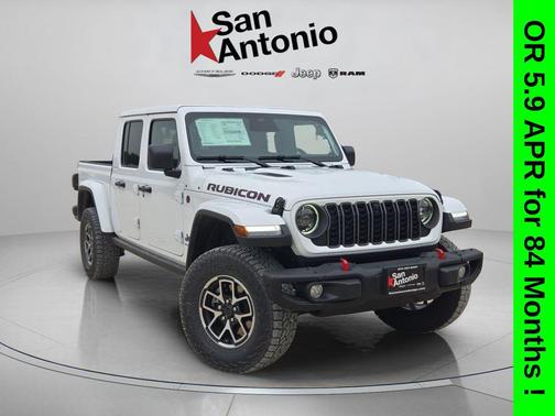 Bright White Clearcoat 2026 Jeep Gladiator Rubicon