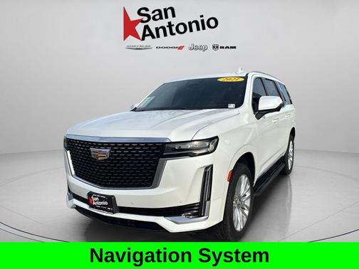 Crystal White Tricoat 2021 Cadillac Escalade Luxury