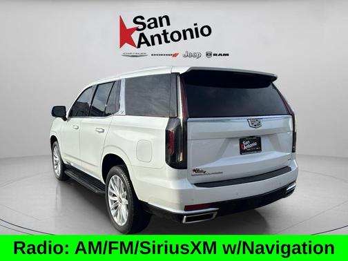 Crystal White Tricoat 2021 Cadillac Escalade Luxury