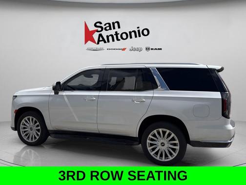Crystal White Tricoat 2021 Cadillac Escalade Luxury