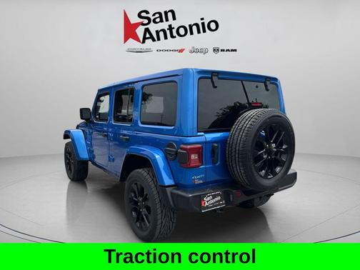 Hydro Blue Pearlcoat 2021 Jeep Wrangler Unlimited 4xe Sahara