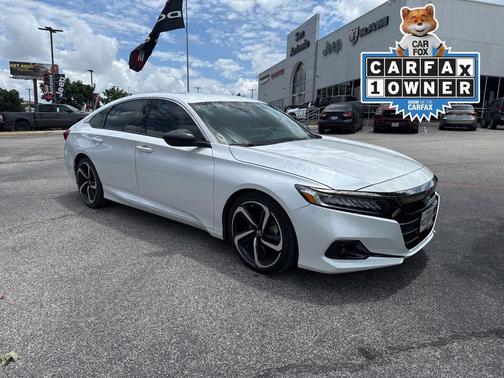 Crystal Black Pearl 2022 Honda Accord Sport SE 1.5T