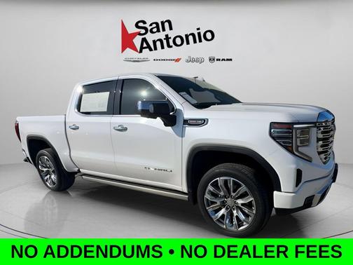 White Frost Tricoat 2023 GMC Sierra 1500 Denali