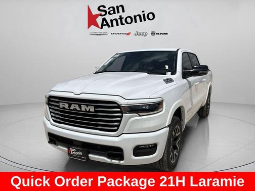 Bright White Clearcoat 2026 RAM 1500 Laramie