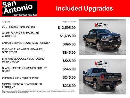 2025 RAM 2500 Laramie Crew Cab 4x4 6'4' Box