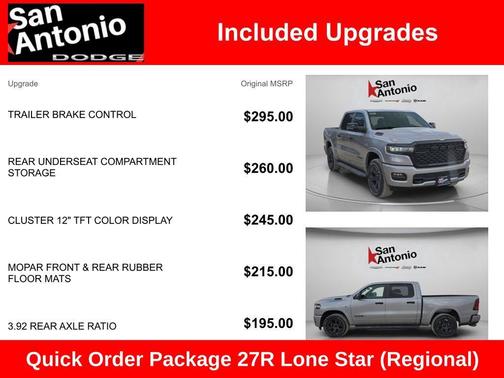 2026 RAM 1500 Big Horn/Lone Star