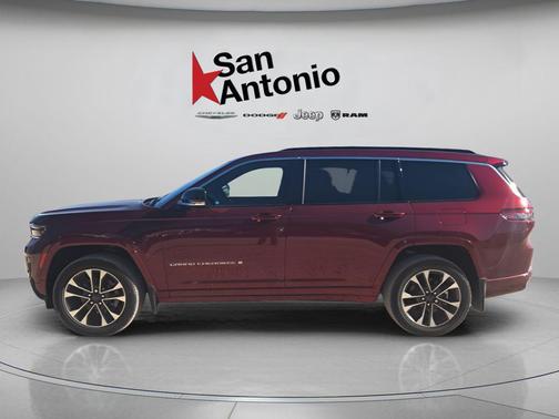 Velvet Red Pearlcoat 2025 Jeep Grand Cherokee L Overland
