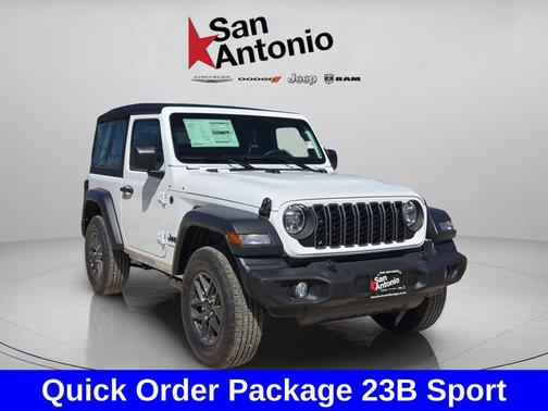 Bright White Clearcoat 2026 Jeep Wrangler Sport