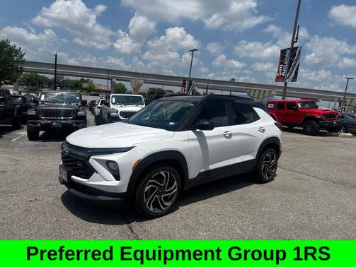 Summit White 2024 Chevrolet Trailblazer RS