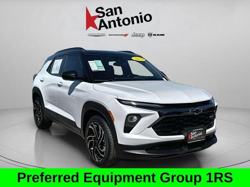 Summit White 2024 Chevrolet Trailblazer RS