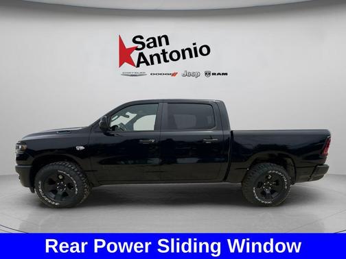 Diamond Black Crystal Pearlcoat 2026 RAM 1500 Warlock Crew Cab 4x4 5'7' Box