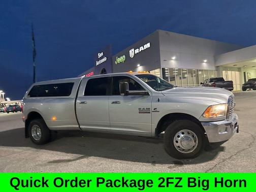 2018 RAM 3500 Big Horn Crew Cab 4x2 8' Box
