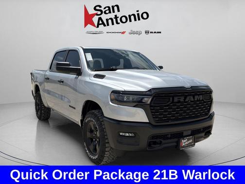 Silver Zynith 2026 RAM 1500 Warlock Crew Cab 4x4 5'7' Box