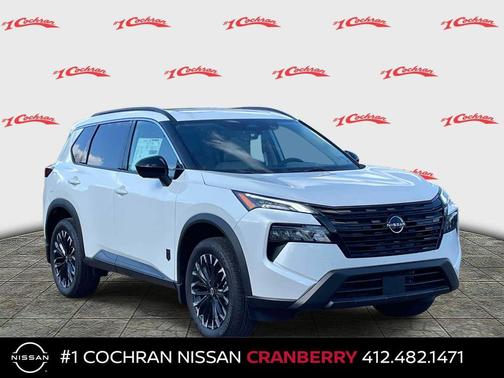 Everest White Pearl Tricoat 2026 Nissan Rogue Dark Armor