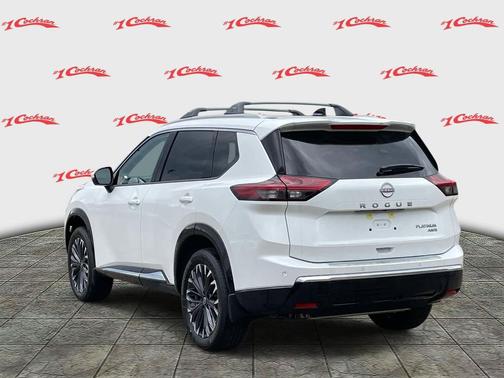 Everest White Pearl Tricoat 2026 Nissan Rogue Platinum