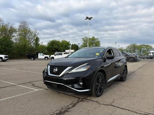 Magnetic Black Pearl 2021 Nissan Murano Platinum Intelligent AWD