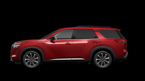 Scarlet Ember Tintcoat 2026 Nissan Pathfinder Platinum