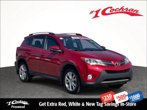 Barcelona Red Metallic 2015 Toyota RAV4 Limited