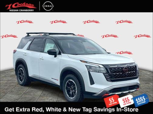 Everest White Pearl Tricoat 2026 Nissan Rogue Rock Creek