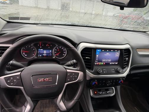 Satin Steel Metallic 2021 GMC Acadia AWD SLE