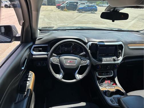 Satin Steel Metallic 2021 GMC Acadia AWD SLE