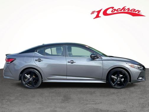 Gun Metallic/Super Black 2023 Nissan Sentra SR