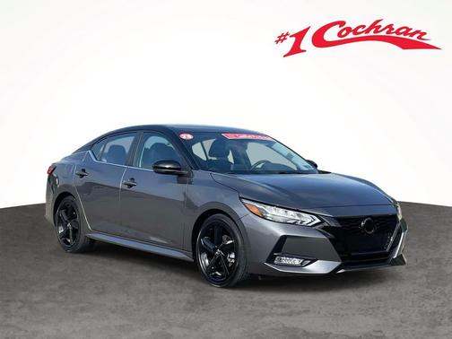 Gun Metallic/Super Black 2023 Nissan Sentra SR