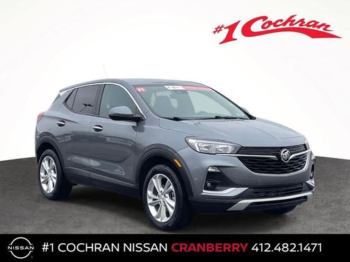 Satin Steel Metallic 2021 Buick Encore GX Preferred