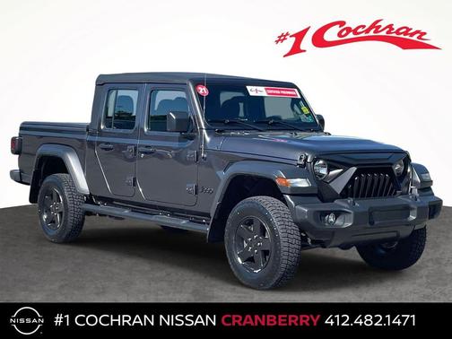 Granite Crystal Metallic Clearcoat 2021 Jeep Gladiator Sport