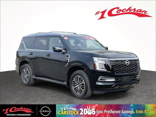 Super Black 2025 Nissan Armada SL 4WD