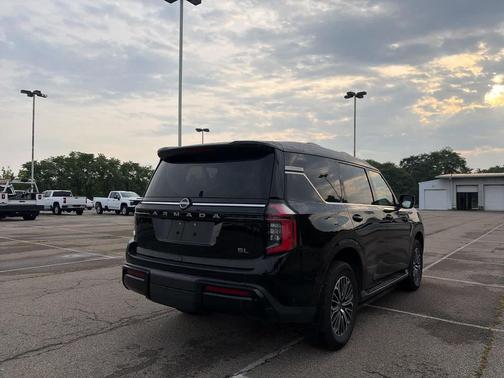 Super Black 2025 Nissan Armada SL 4WD