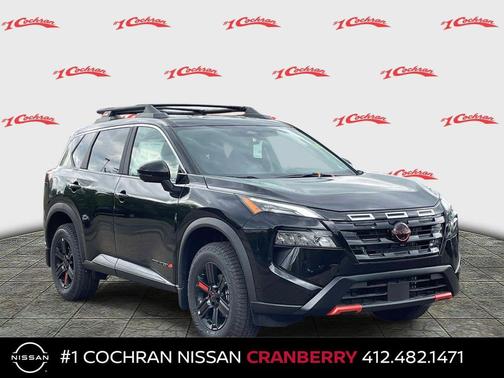 Super Black 2026 Nissan Rogue Rock Creek