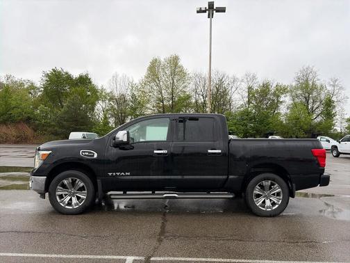 Magnetic Black 2017 Nissan Titan SL