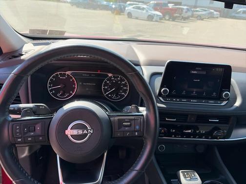 Scarlet Ember Tintcoat 2023 Nissan Rogue SV