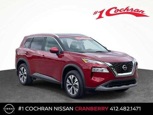 Scarlet Ember Tintcoat 2023 Nissan Rogue SV