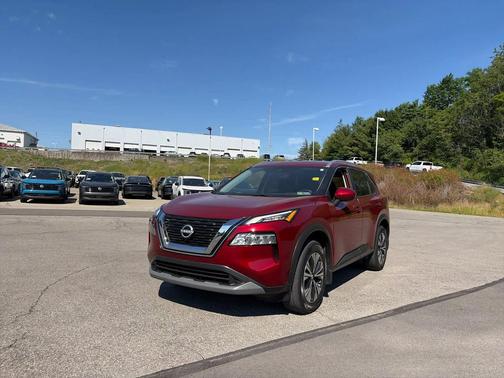 Scarlet Ember Tintcoat 2023 Nissan Rogue SV