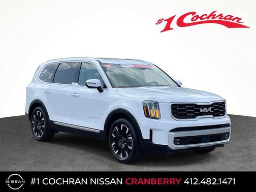 Glacial White Pearl 2024 Kia Telluride SX