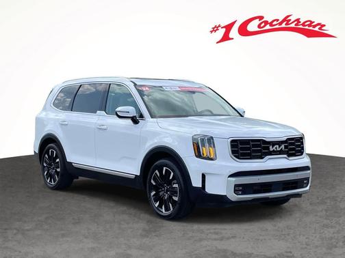 Glacial White Pearl 2024 Kia Telluride SX