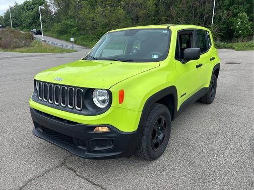 Hypergreen Clearcoat 2018 Jeep Renegade Sport