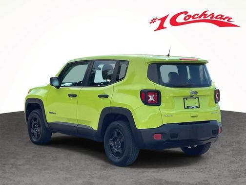 Hypergreen Clearcoat 2018 Jeep Renegade Sport