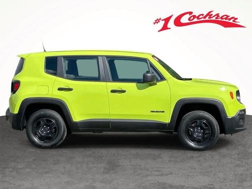 Hypergreen Clearcoat 2018 Jeep Renegade Sport