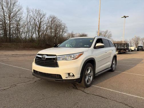 Blizzard Pearl 2016 Toyota Highlander Limited Platinum