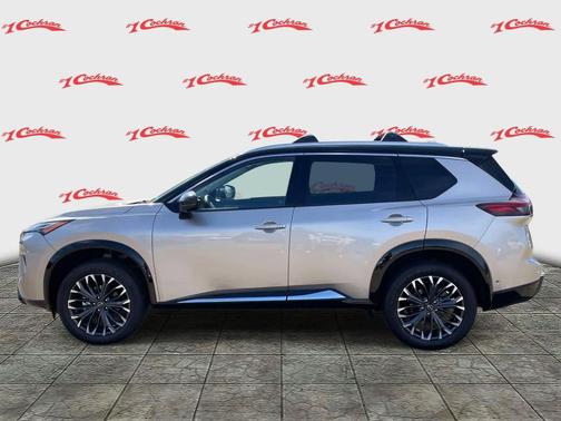 Champagne Silver Metallic/Super Black 2026 Nissan Rogue Platinum