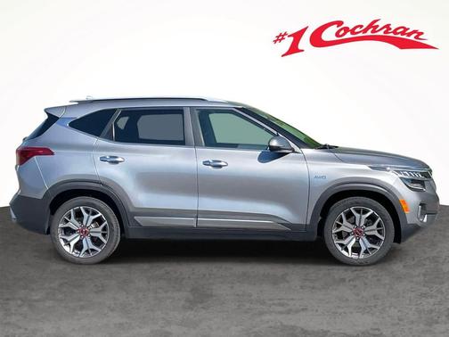 Steel Gray 2021 Kia Seltos SX Turbo