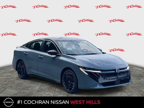 Atlantic Gray Metallic/Super Black 2027 Nissan Sentra SR