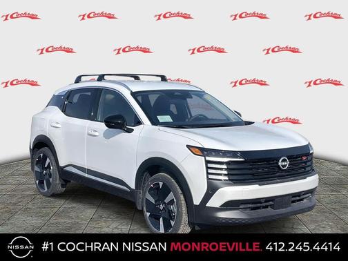 Aspen White Tricoat 2026 Nissan Kicks SR