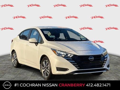 Aspen White Tricoat 2025 Nissan Versa 1.6 SV