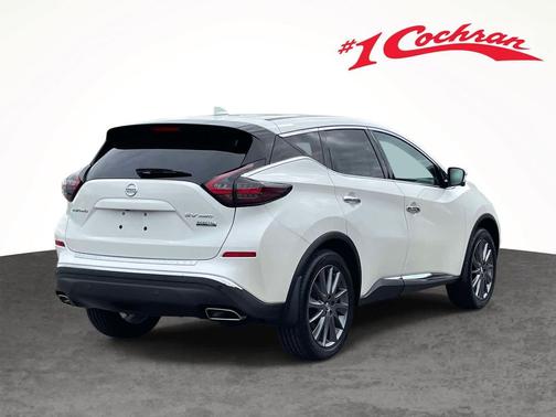 Pearl White Tricoat 2021 Nissan Murano SV Intelligent AWD