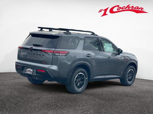 Gun Metallic 2026 Nissan Pathfinder Rock Creek