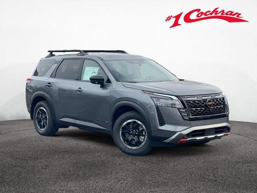 Gun Metallic 2026 Nissan Pathfinder Rock Creek
